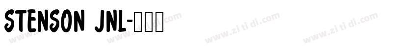 Stenson JNL字体转换